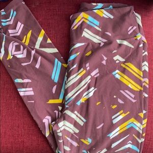 LuLaRoe leggings geometric shapes